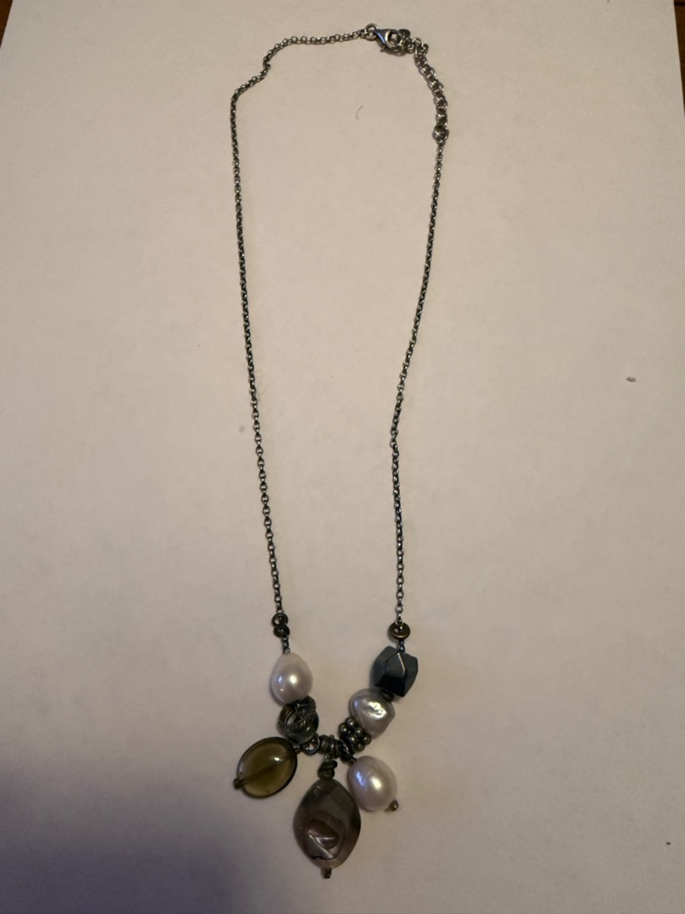 Silpada Mixed Stone Necklace, model N2202